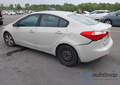 2014 Kia Forte Lx from USA, damaged, VIN KNAFK4A62E5166509